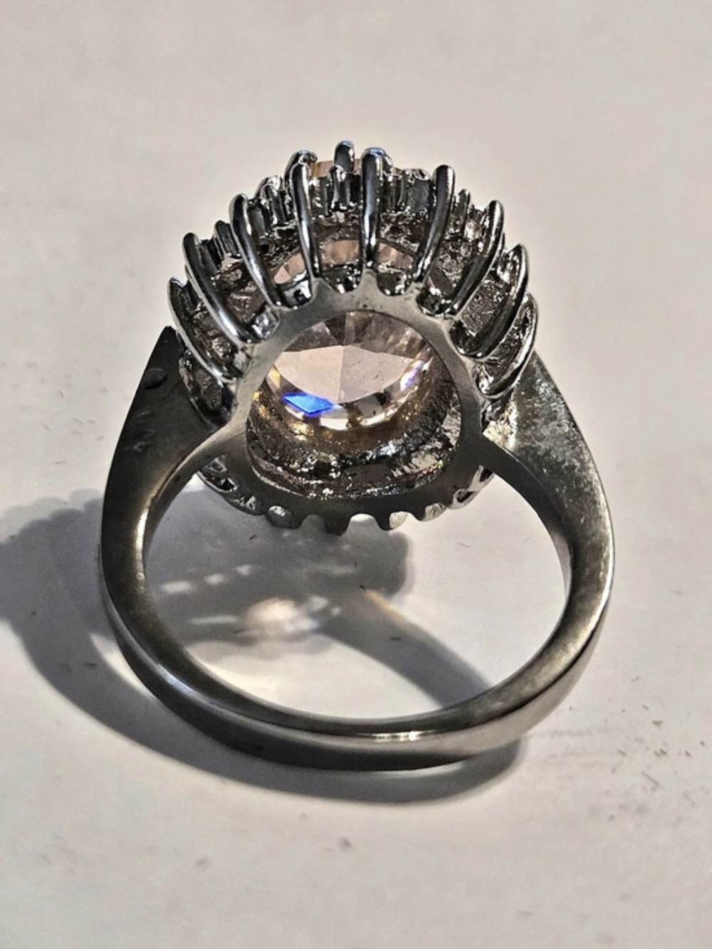 Pink Cocktail Ring - Picture 4 of 5